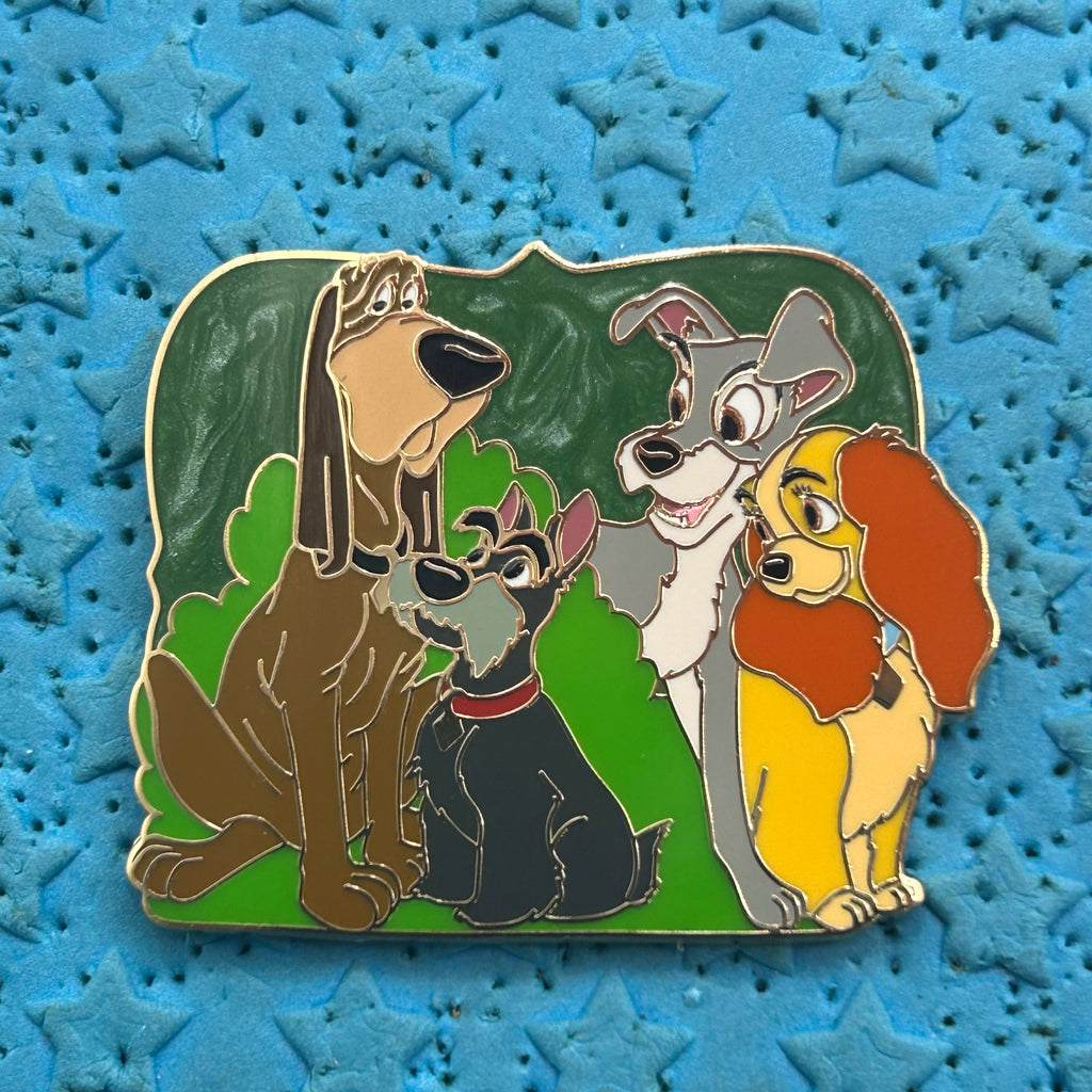 2026 -  Lady Tramp Jock Trusty - Lady and the Tramp - Disney Pin