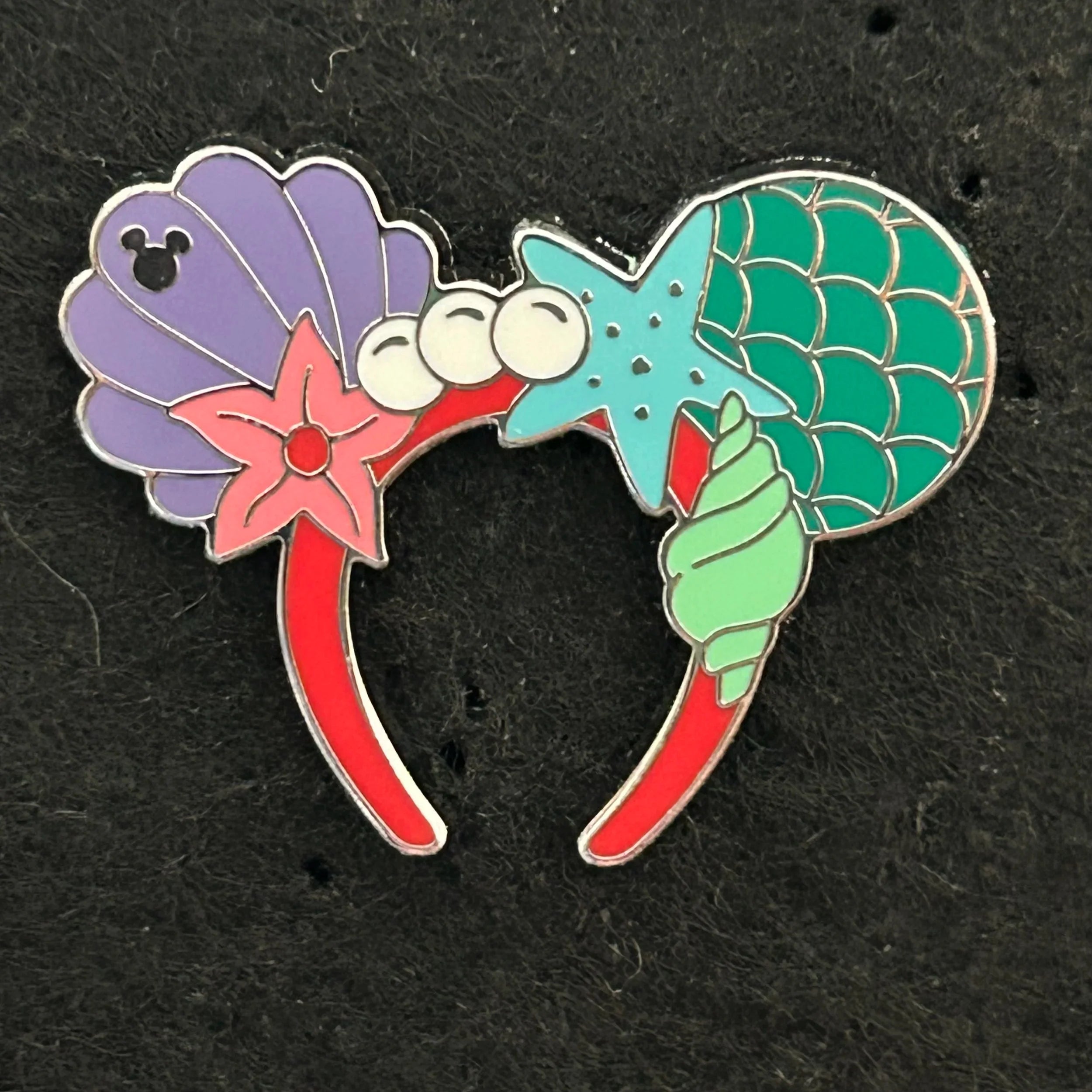 2025 - Ariel - Little Mermaid - Mickey Ears - Hidden Disney - Pin