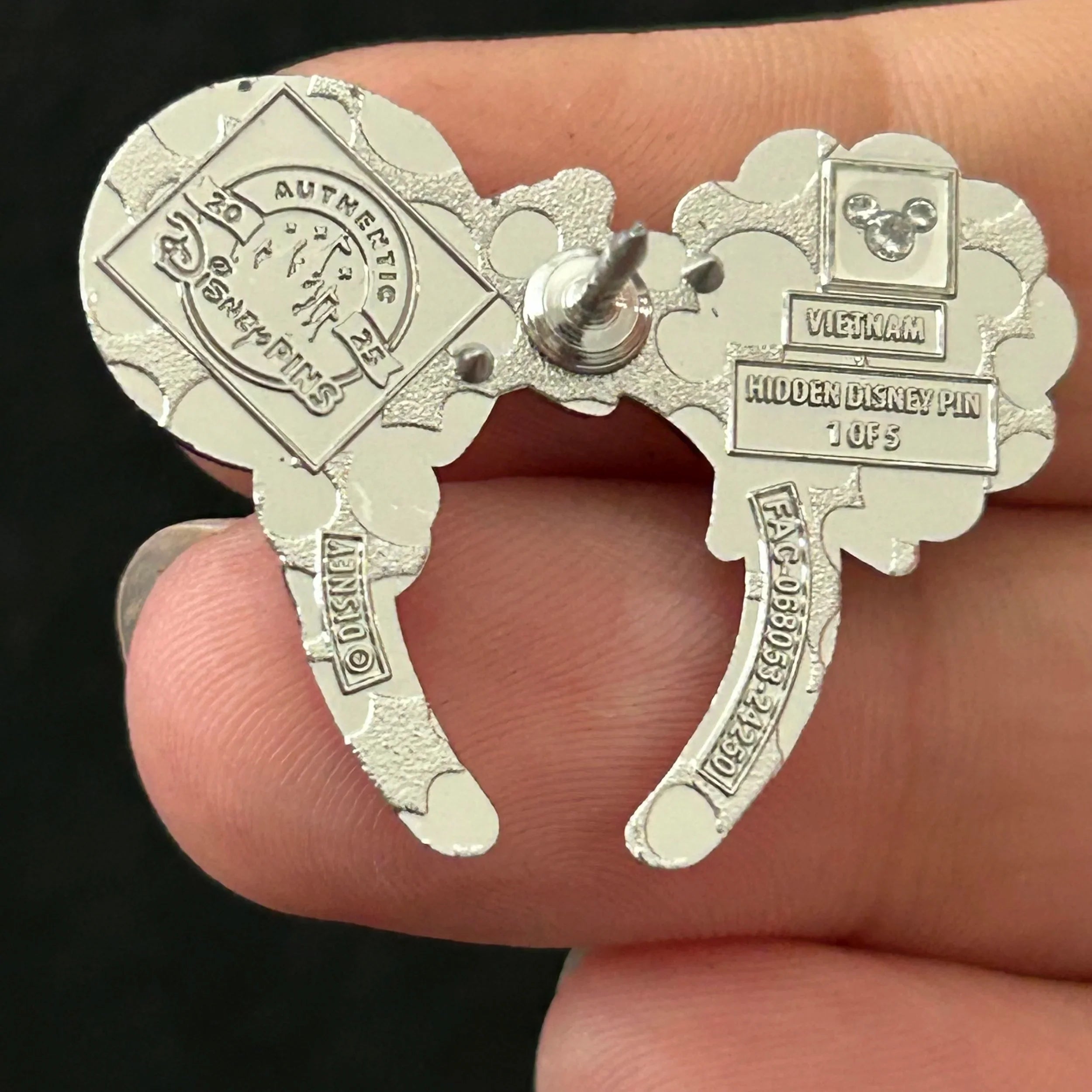 2025 - Ariel - Little Mermaid - Mickey Ears - Hidden Disney - Pin