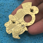2026 - Mickey and Minnie - Golden Wedding Ring - Disney Pin
