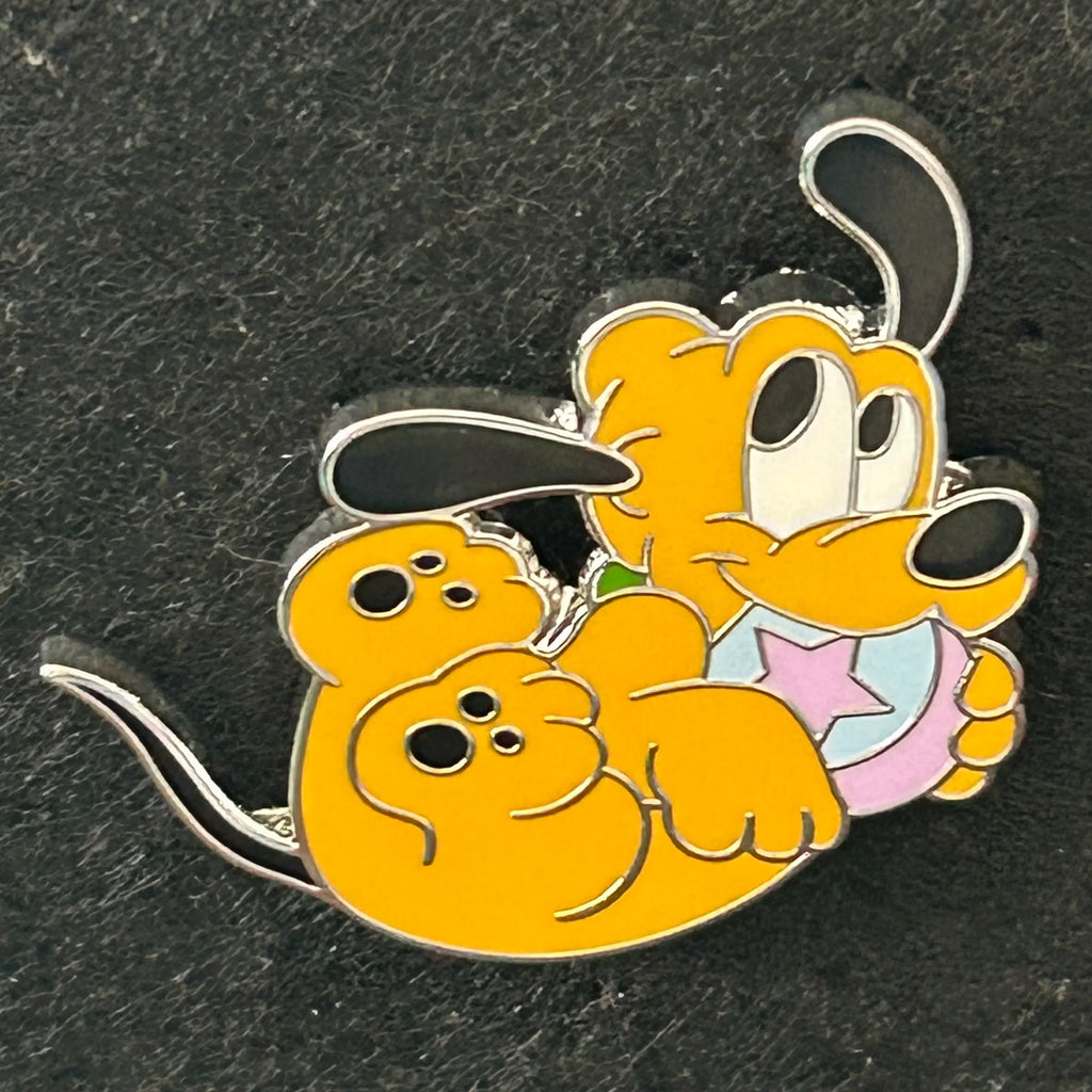 2025 - Baby Pluto - Chewing a Ball - Disney Pin