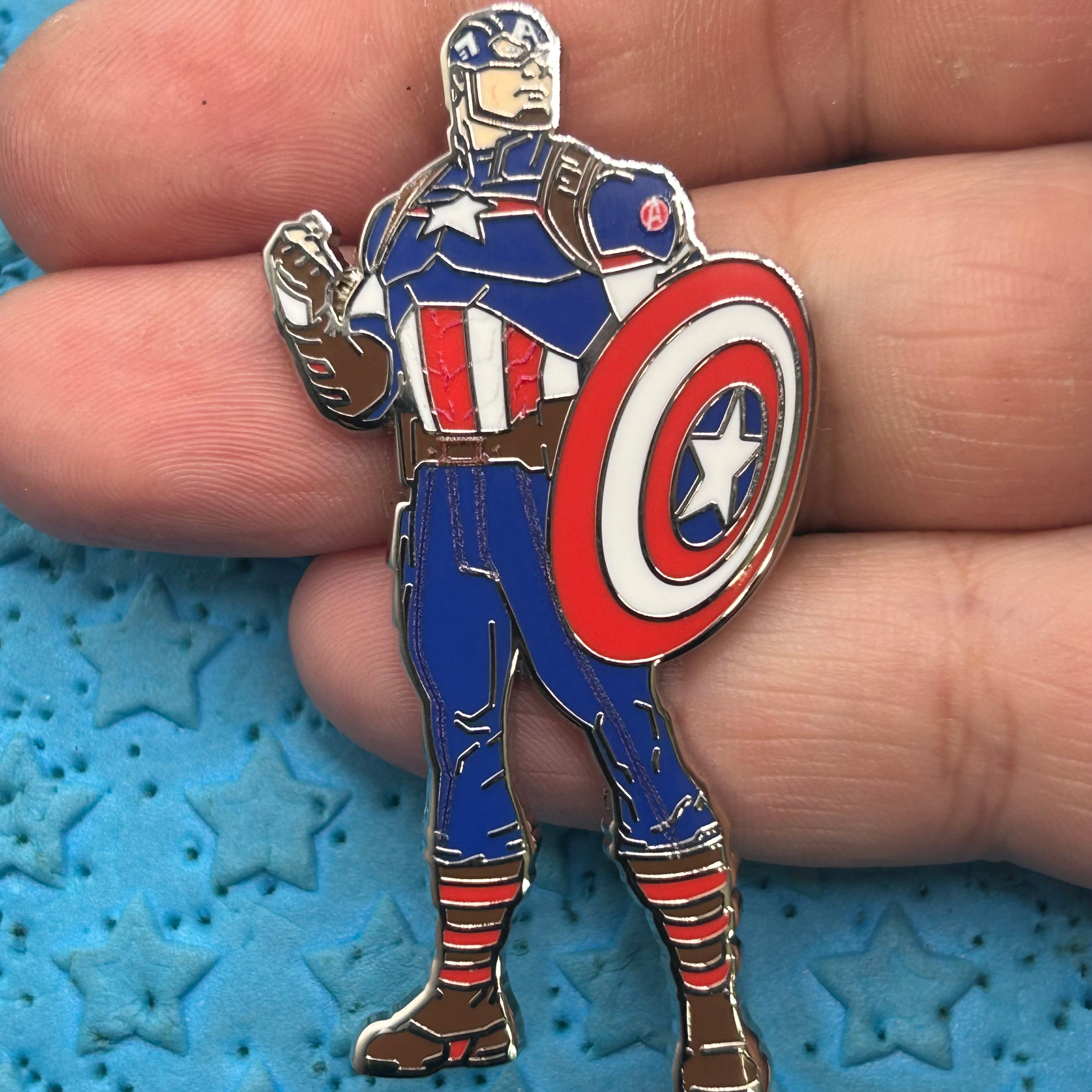 2026 - Captain America - Marvel - Full Body - Disney Pin