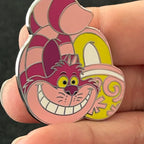 2025 - Cheshire Cat - Slippers - Alice in Wonderland - Mystery Series - Disney Pin