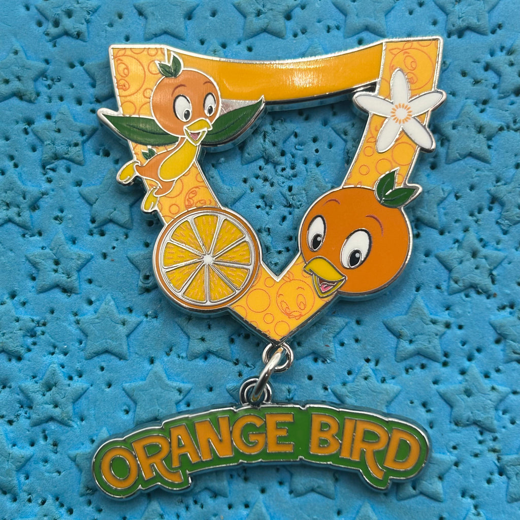 2026 - Orange Bird Lanyard - Disney Pin