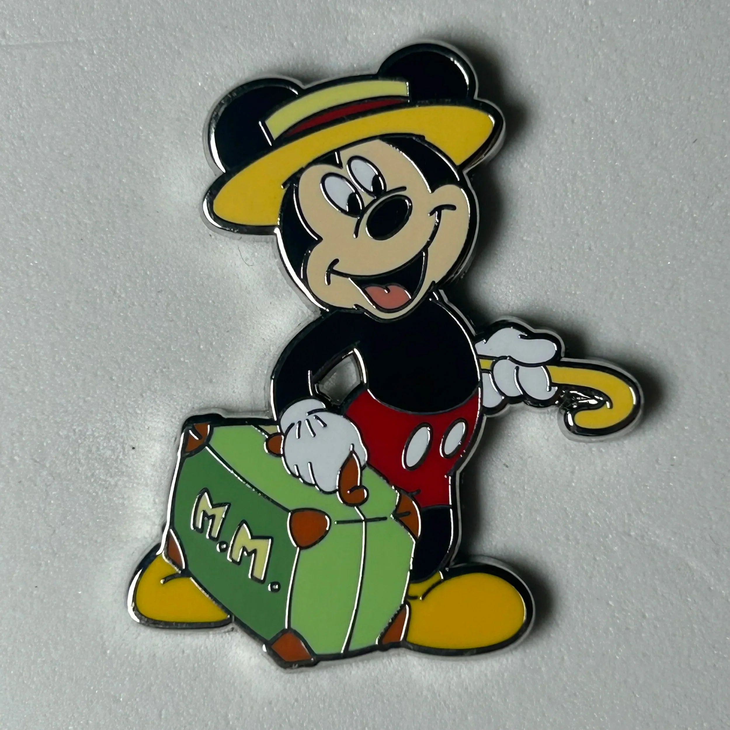 2025 - Mickey Mouse - Holding Suitcase - Disney Pin
