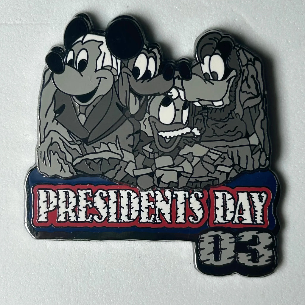 2003 - Mickey Donald Pluto Goofy - President’s Day - LE 3,500