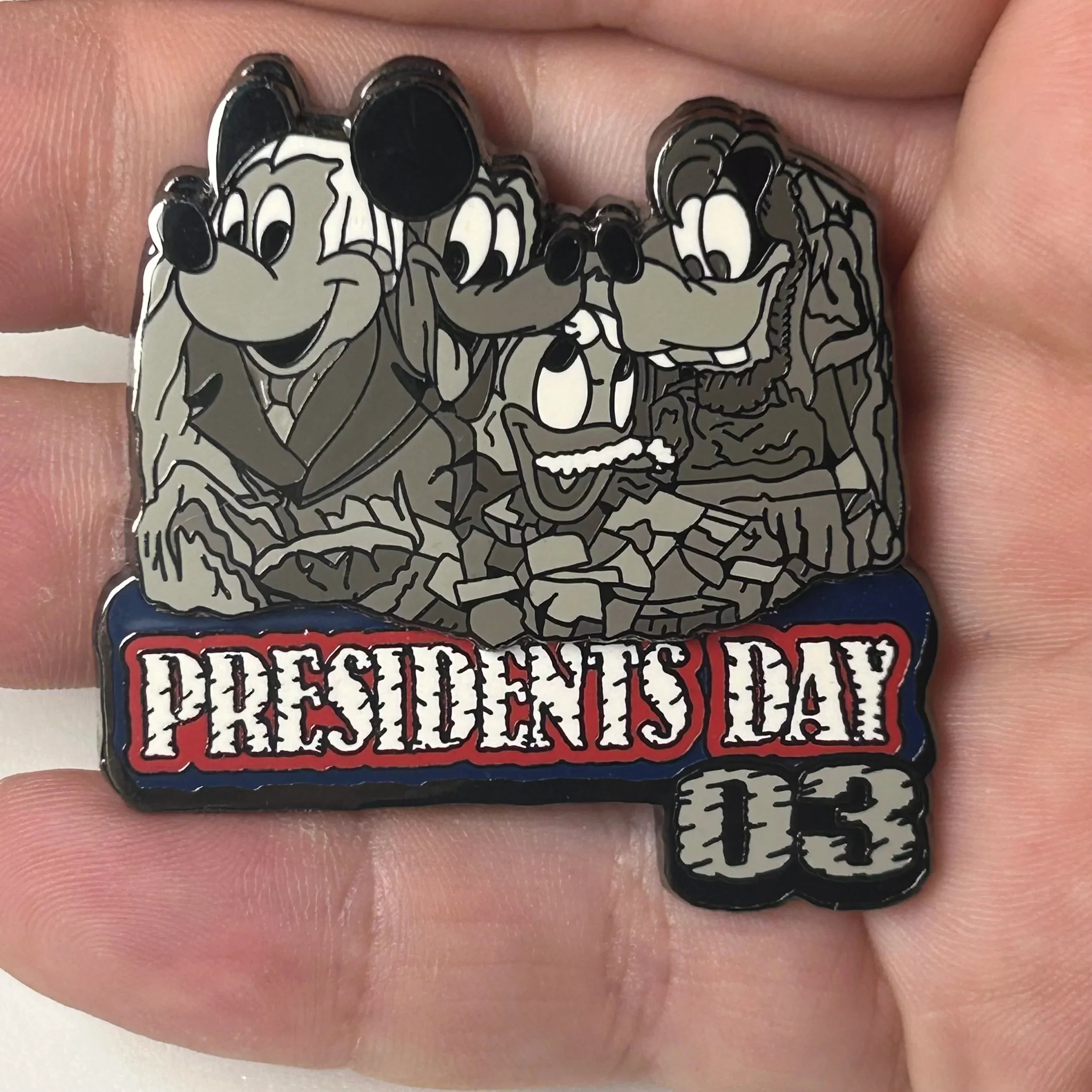 2003 - Mickey Donald Pluto Goofy - President’s Day - LE 3,500
