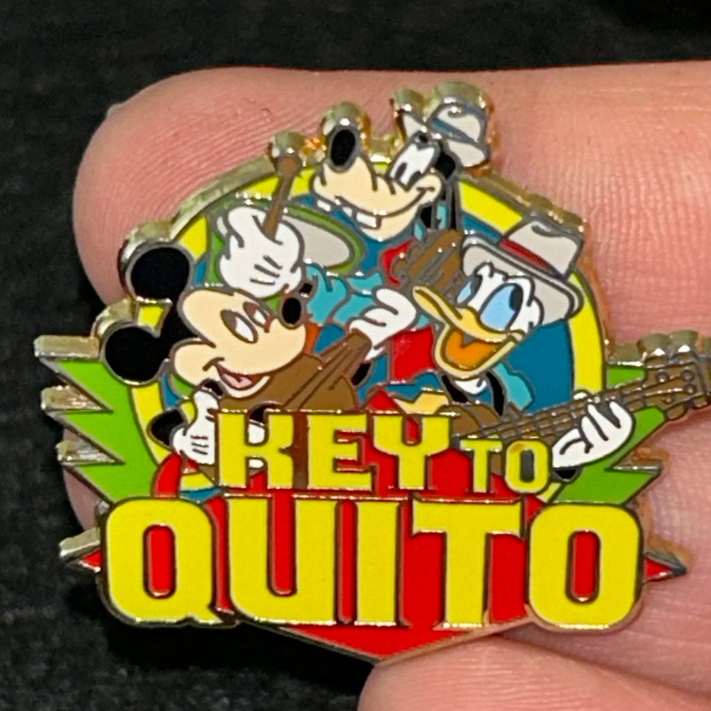 ABD - Mickey, Goofy, and Donald - Key to Quito - Disney Pin