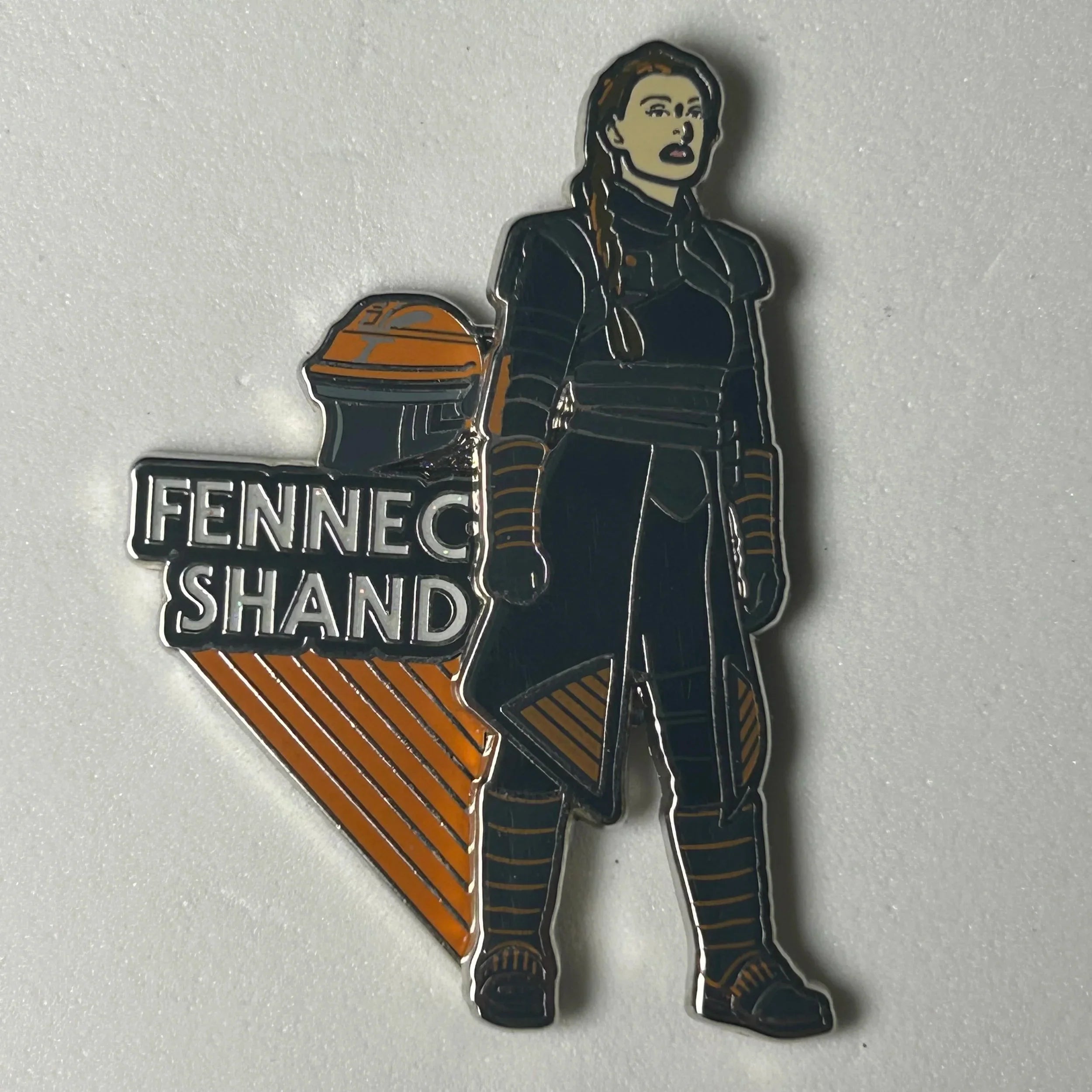 2020 - Fennec Shand - Star Wars - LR - Disney Pin on Pin