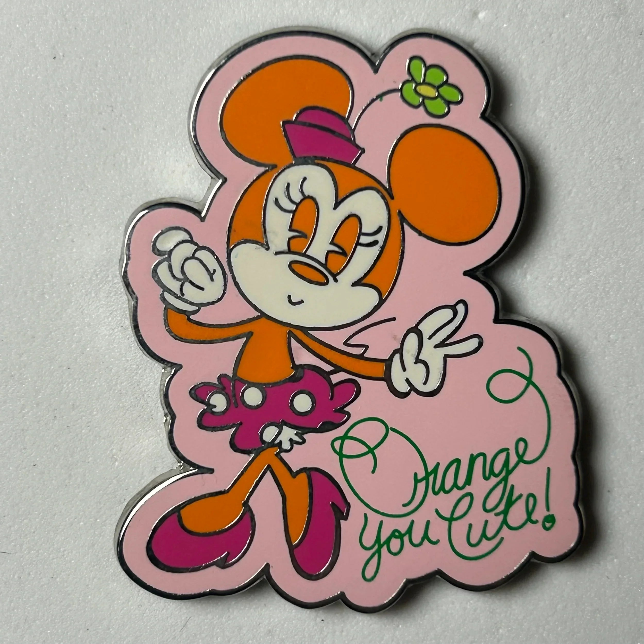 2014 - Minnie Mouse - Orange You Cute! - Disney Pin