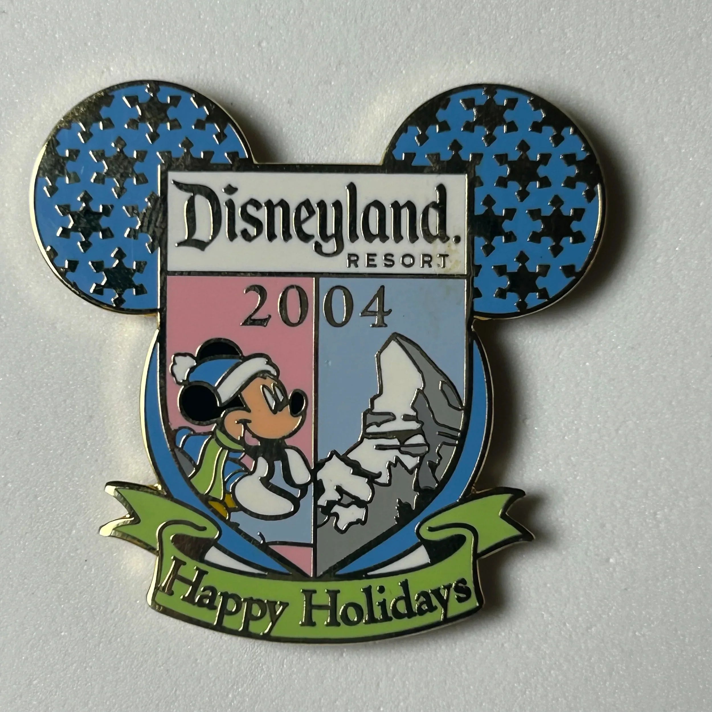 2004 - Mickey Mouse - Happy Holidays - Cast Exclusive - Disney Pin