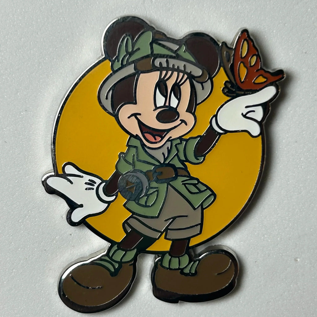 2020 - Minnie Mouse - With Butterfly - Explorer Series - Disney Pin