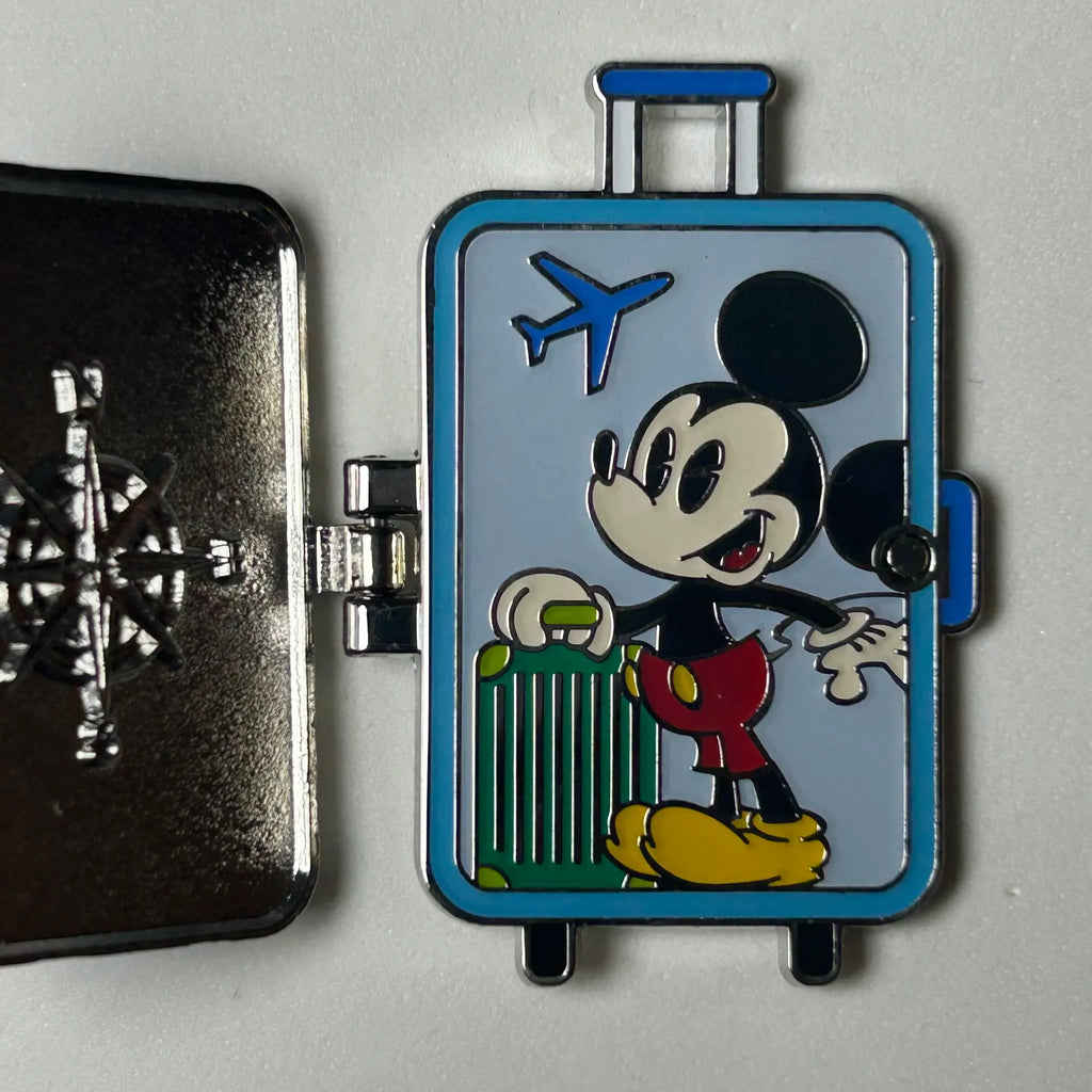 2024 - Mickey Mouse - Suitcase - Hinge - Disney Pin