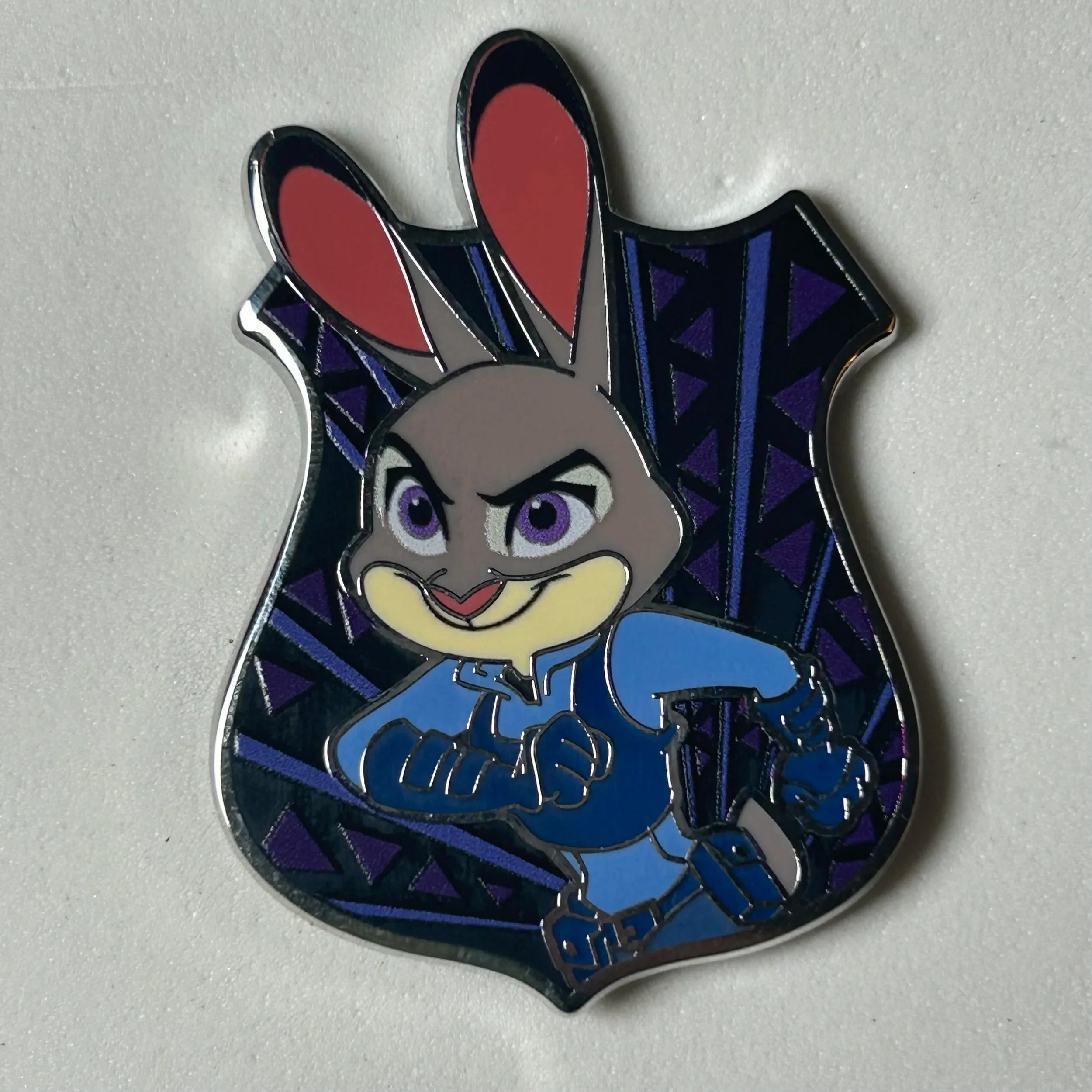 2022 - Judy Hopps - Zootopia - ZPD - Police Badge - Mystery Series - Disney Pin