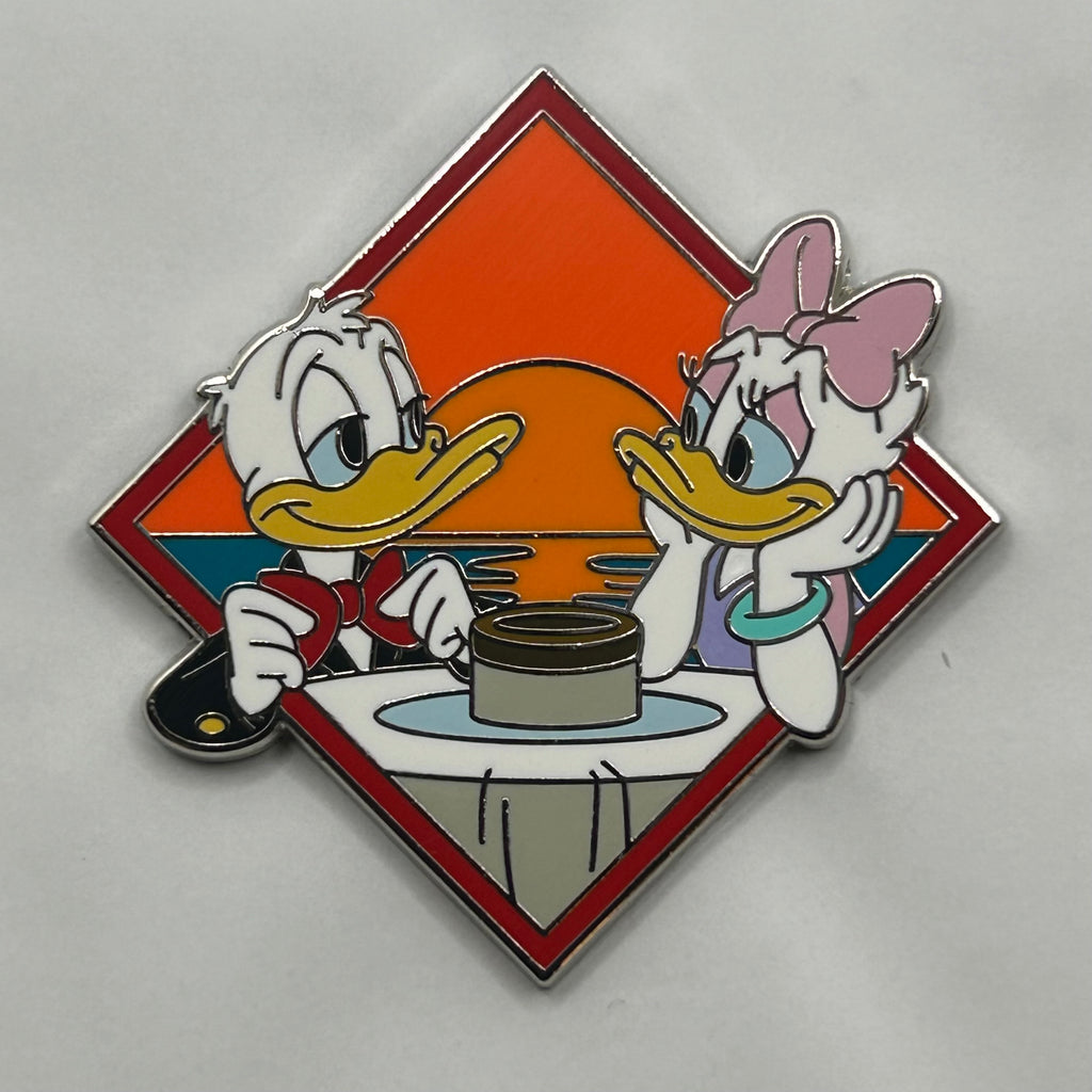 2026 - Donald and Daisy - Sunset Dinner - Disney Pin