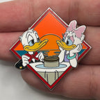 2026 - Donald and Daisy - Sunset Dinner - Disney Pin