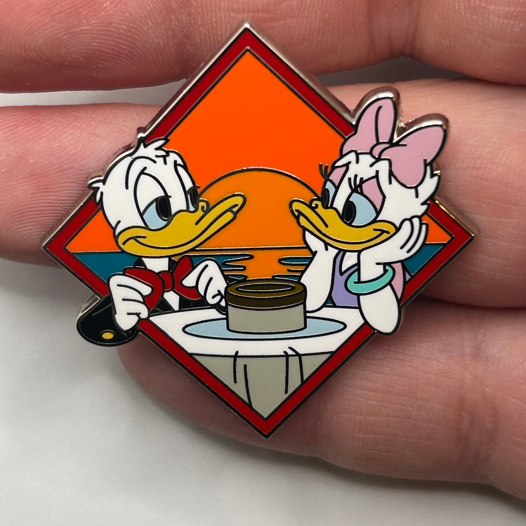 2026 - Donald and Daisy - Sunset Dinner - Disney Pin