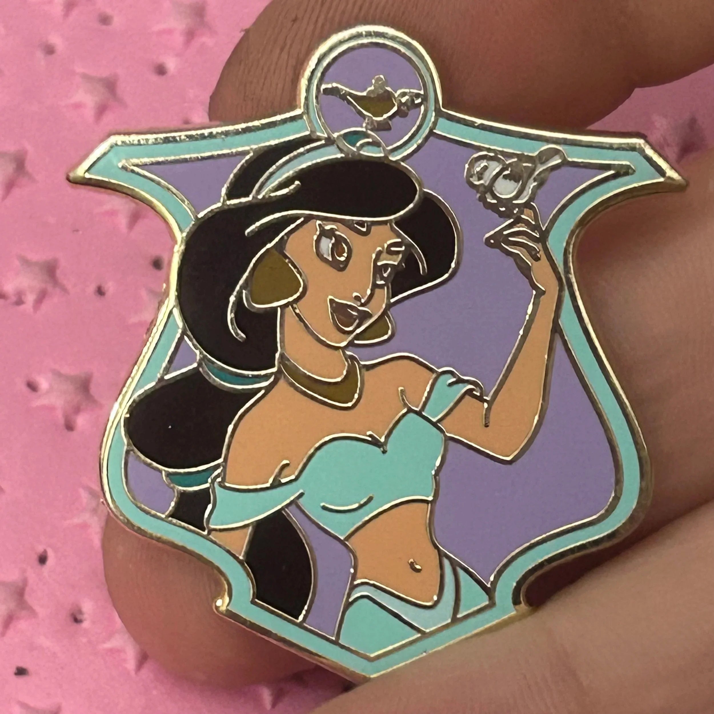 2012 - Jasmine - Storybook Princess Crest Pin