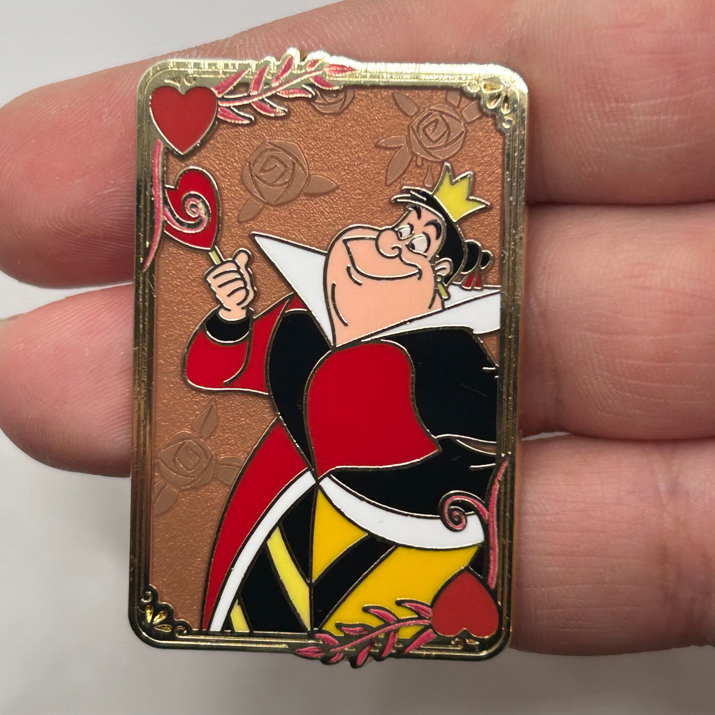 MII - Queen of Hearts - Card - Disney Pin