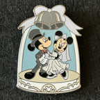 2024 - Mickey and Minnie Mouse - Wedding - Bride and Groom - Disney Pin
