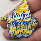 2026 - Goofy and Donald - Dole Whip - Swirl Up Some Magic - Disney Pin