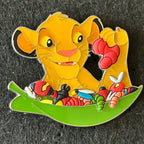 2023 - Simba - The Lion King - Eating Grub - Multi Texture - Disney Pin
