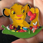 2023 - Simba - The Lion King - Eating Grub - Multi Texture - Disney Pin