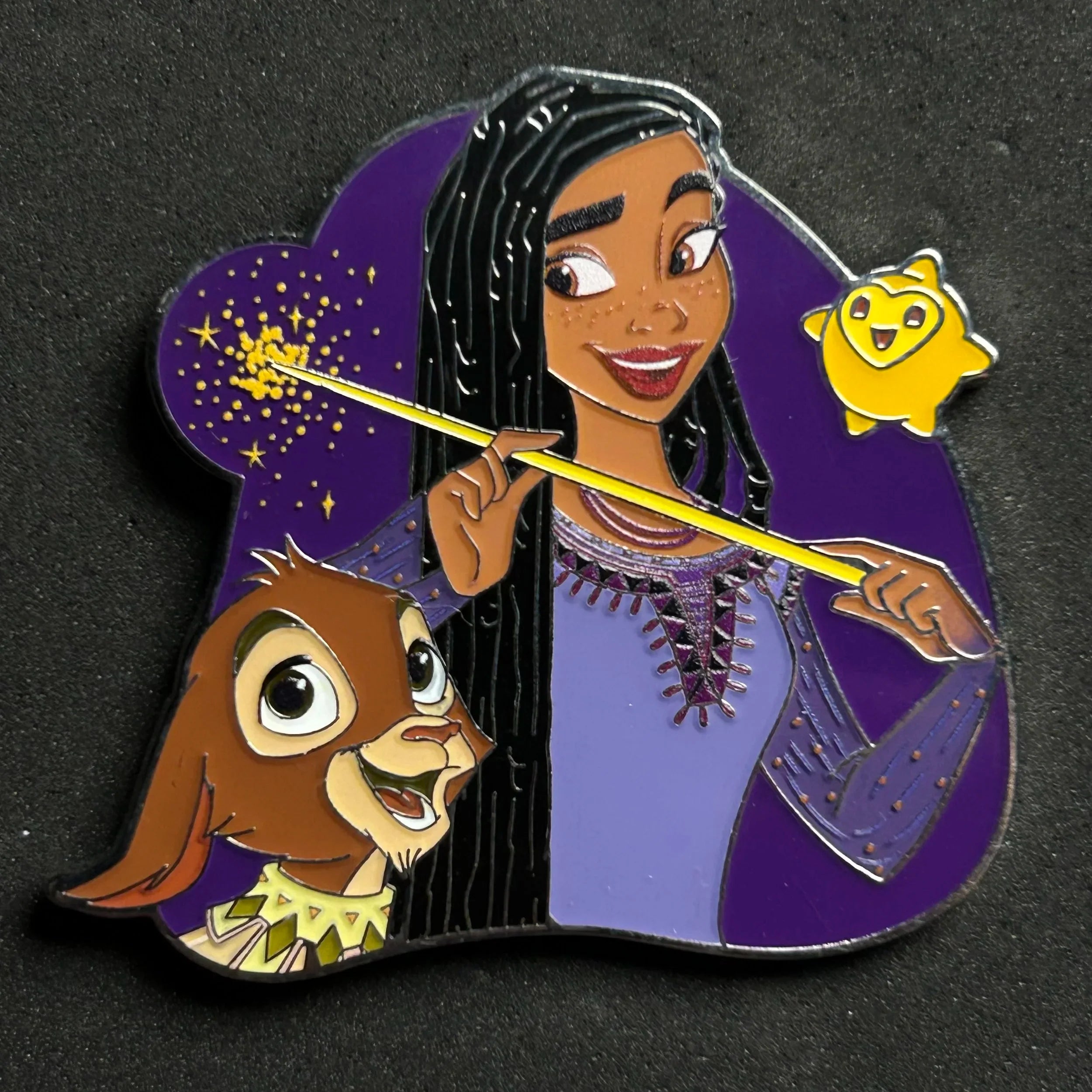 2025 - Asha Valentino And Star - Wish - Disney Pin