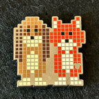 2019 - Todd and Copper - Pixel Series - Hidden Mickey Pin