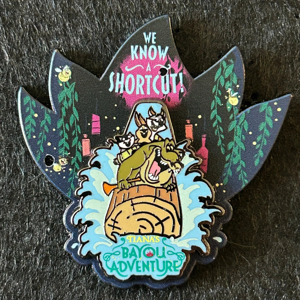 2024 - Louis, and Critters - Tiana’s Bayou Adventure - Disney Pin