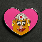 Loungefly - Mrs Potato Head - Pink Heart - Toy Story - Mystery Series - Disney Pin