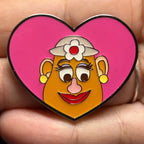 Loungefly - Mrs Potato Head - Pink Heart - Toy Story - Mystery Series - Disney Pin