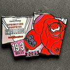 2025 - Baymax - Springtime Surprise - Challenge - 19.3 Miles - RunDisney - Pin