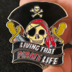 2022 - Skeleton - Pirate - Living That Pirate Life - Disney Pin