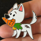 2020 - Bolt - Pixar - Dog - Holding Carrot - Disney Pin