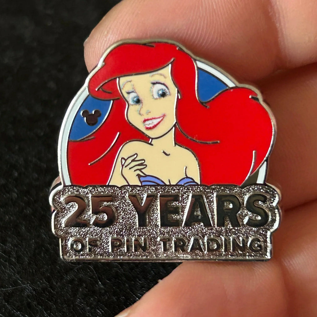 2025 - Ariel - Little Mermaid - 25 Years of Pin Trading - Hidden Disney Pin