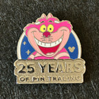 2025 - Cheshire Cat - 25 Years of Pin Trading - Hidden Disney Pin