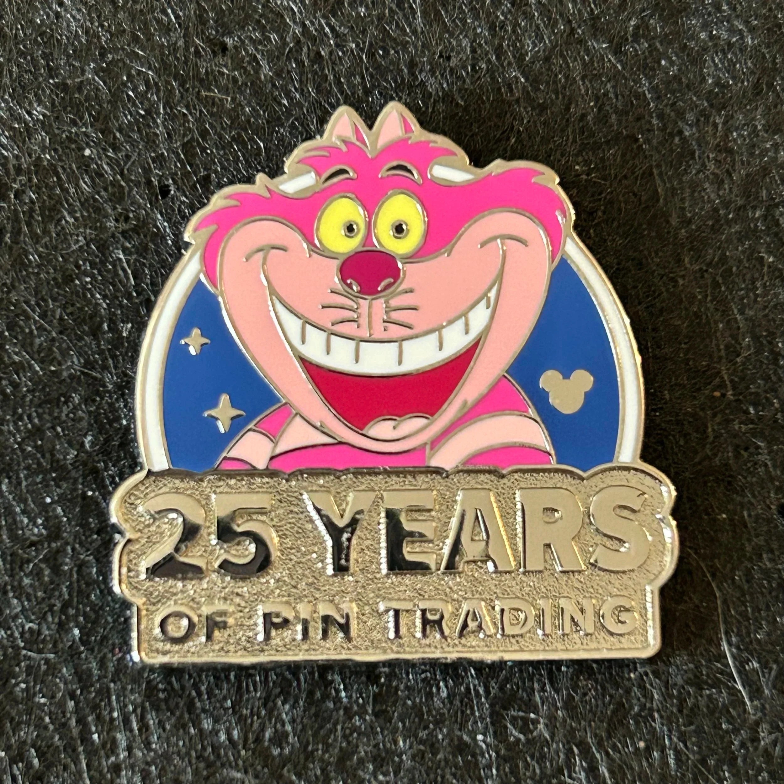 2025 - Cheshire Cat - 25 Years of Pin Trading - Hidden Disney Pin