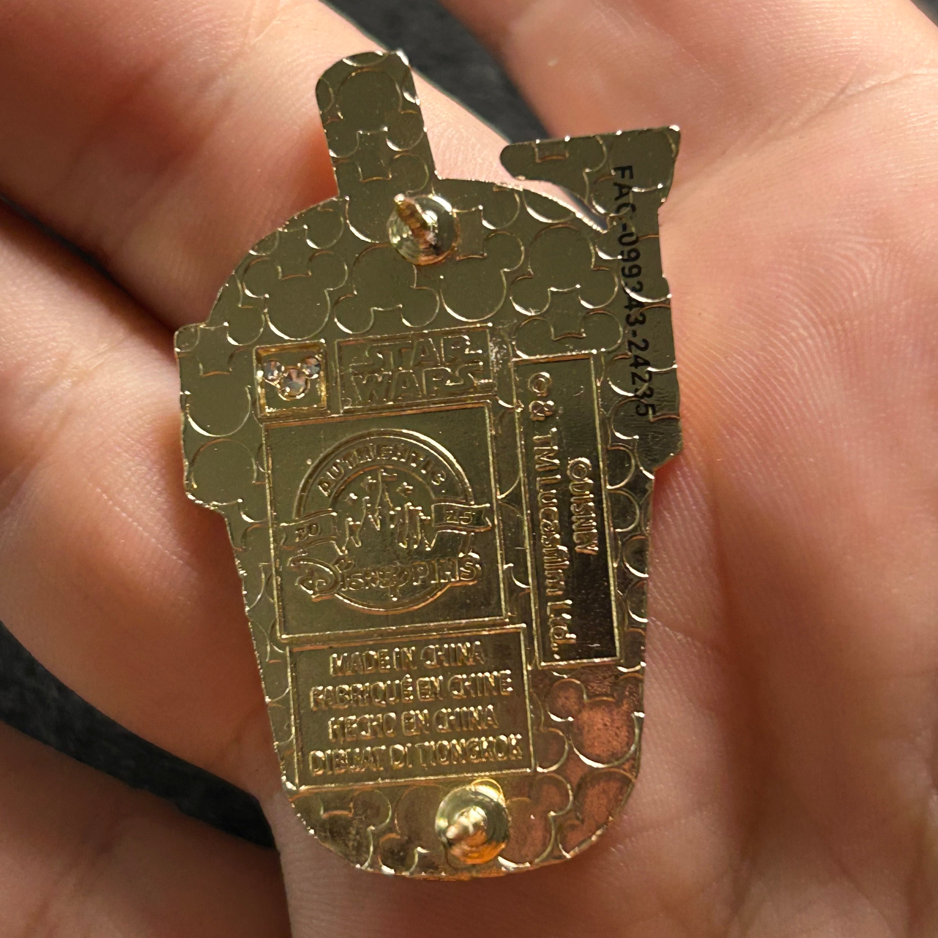 2025 - Boba Fett - Boba Tea - Star Wars - Disney Pin