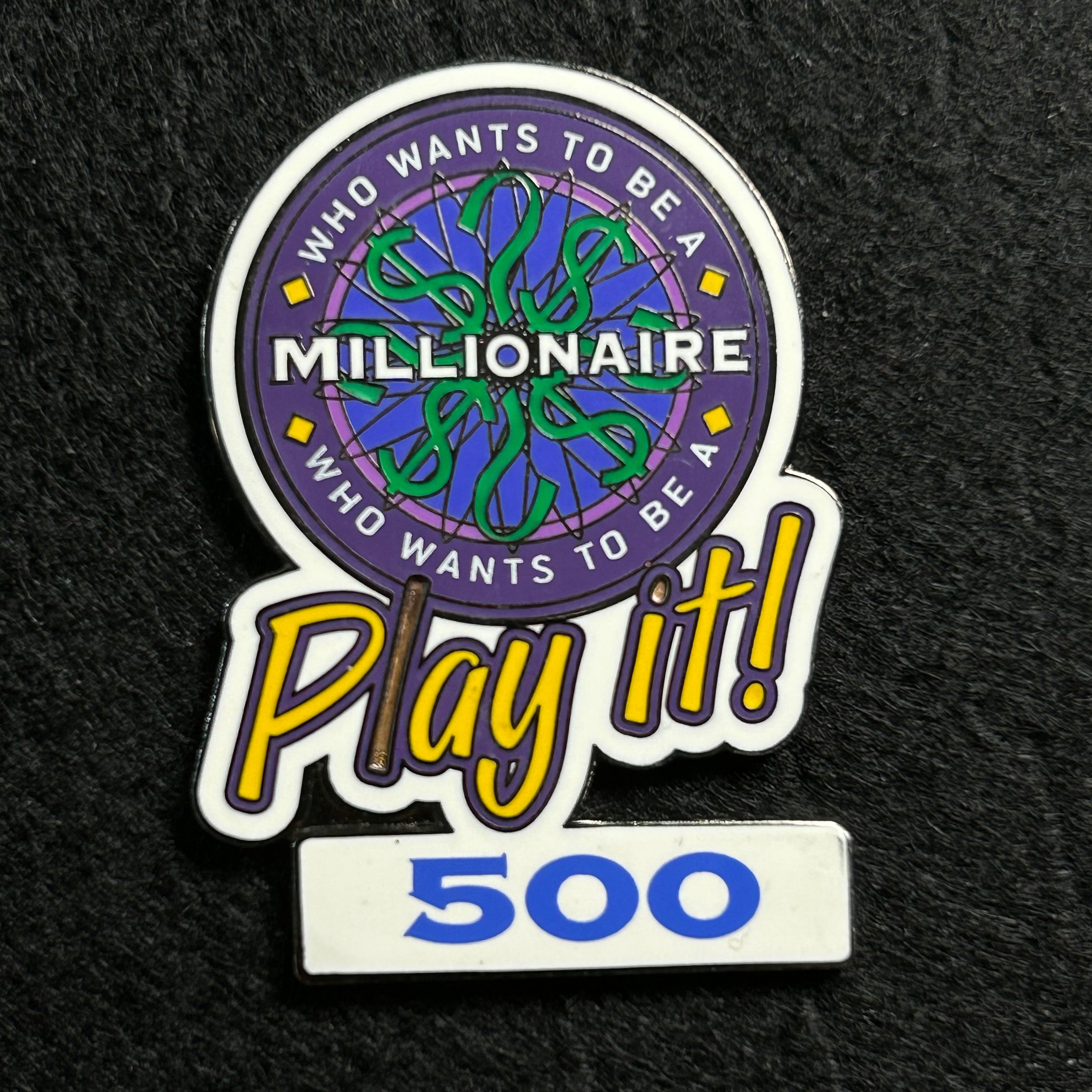 Who wants to be a Millionaire play it! - 500 - Disney Pin