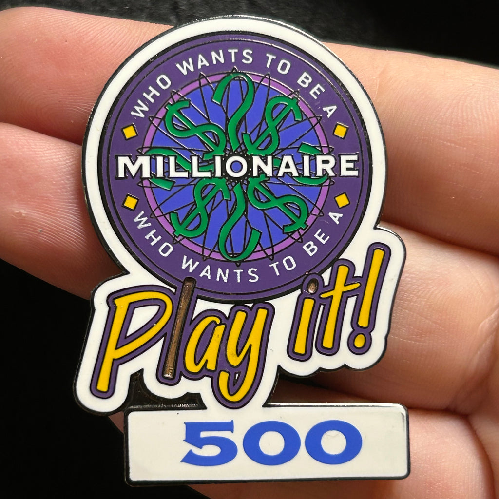 Who wants to be a Millionaire play it! - 500 - Disney Pin