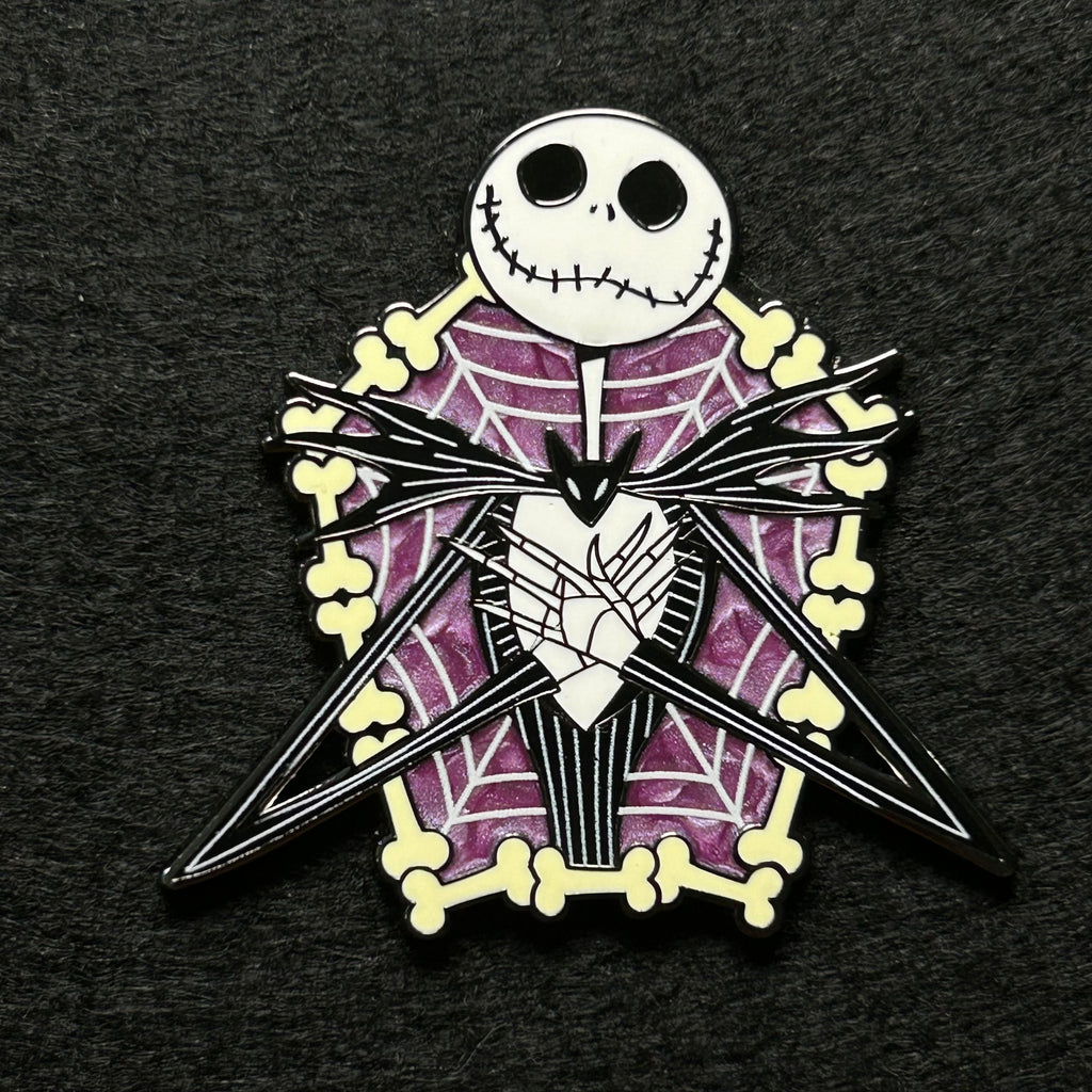 2025 - Jack Skellington Holding Heart - NBC - Disney Pin