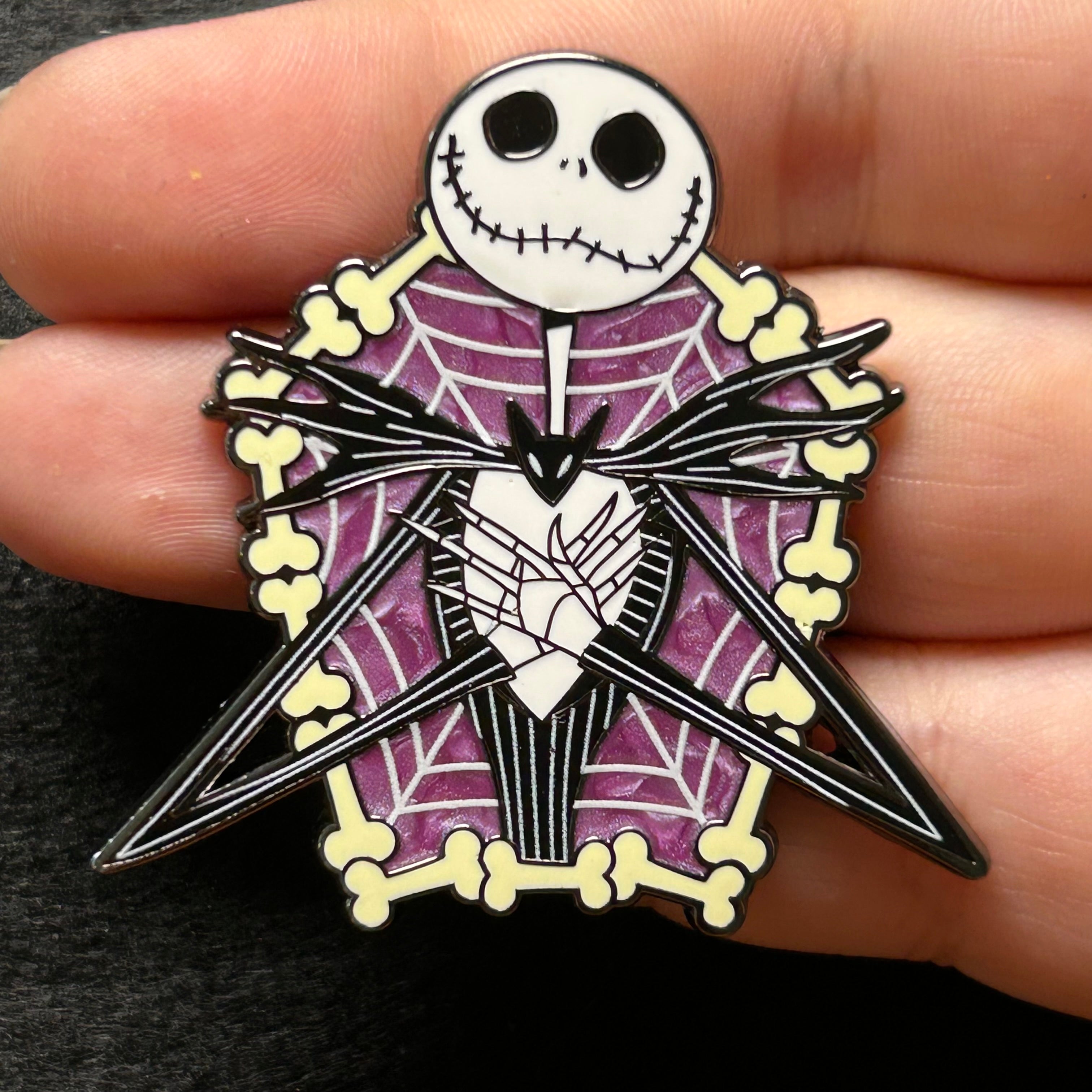 2025 - Jack Skellington Holding Heart - NBC - Disney Pin