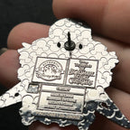 2025 - Jack Skellington Holding Heart - NBC - Disney Pin