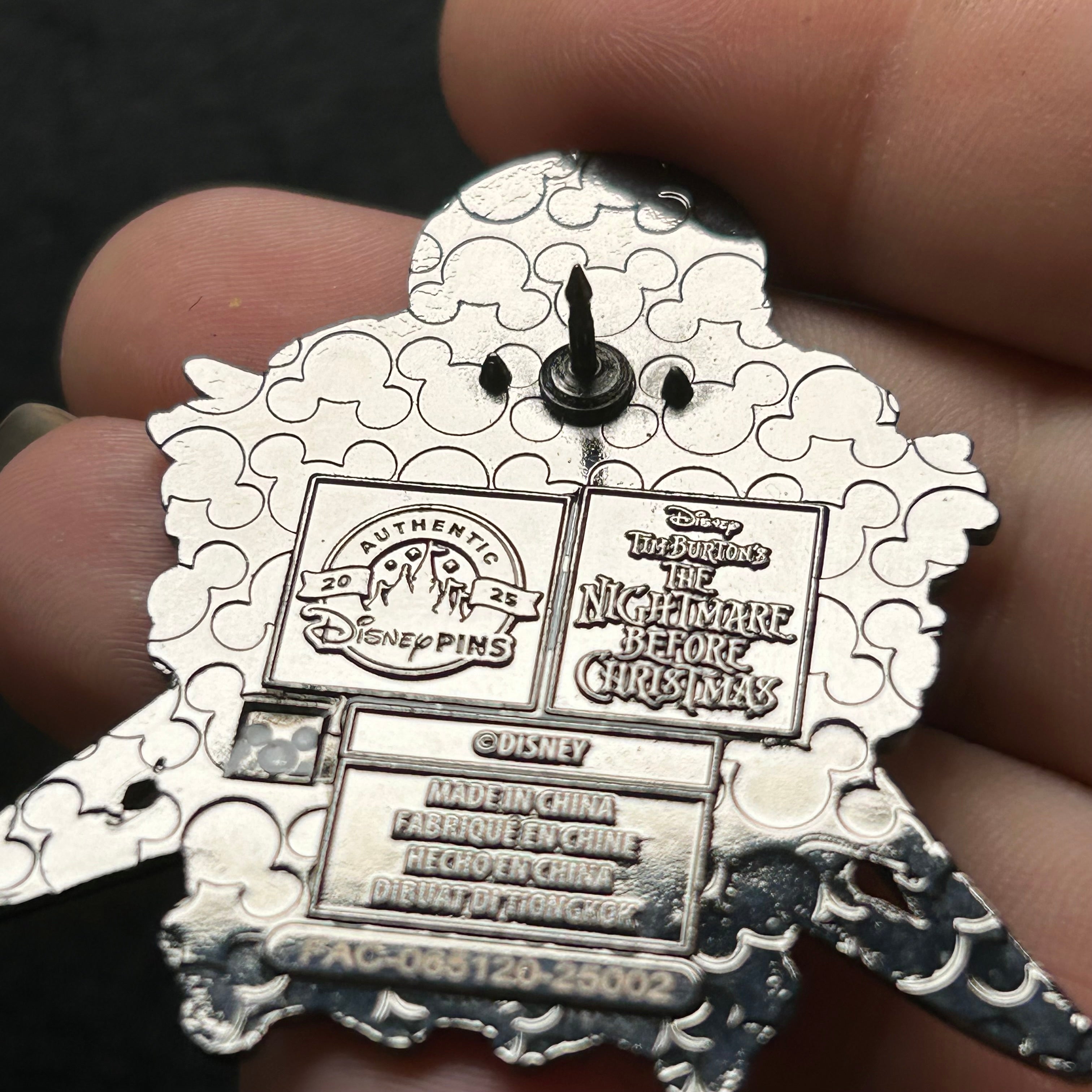 2025 - Jack Skellington Holding Heart - NBC - Disney Pin
