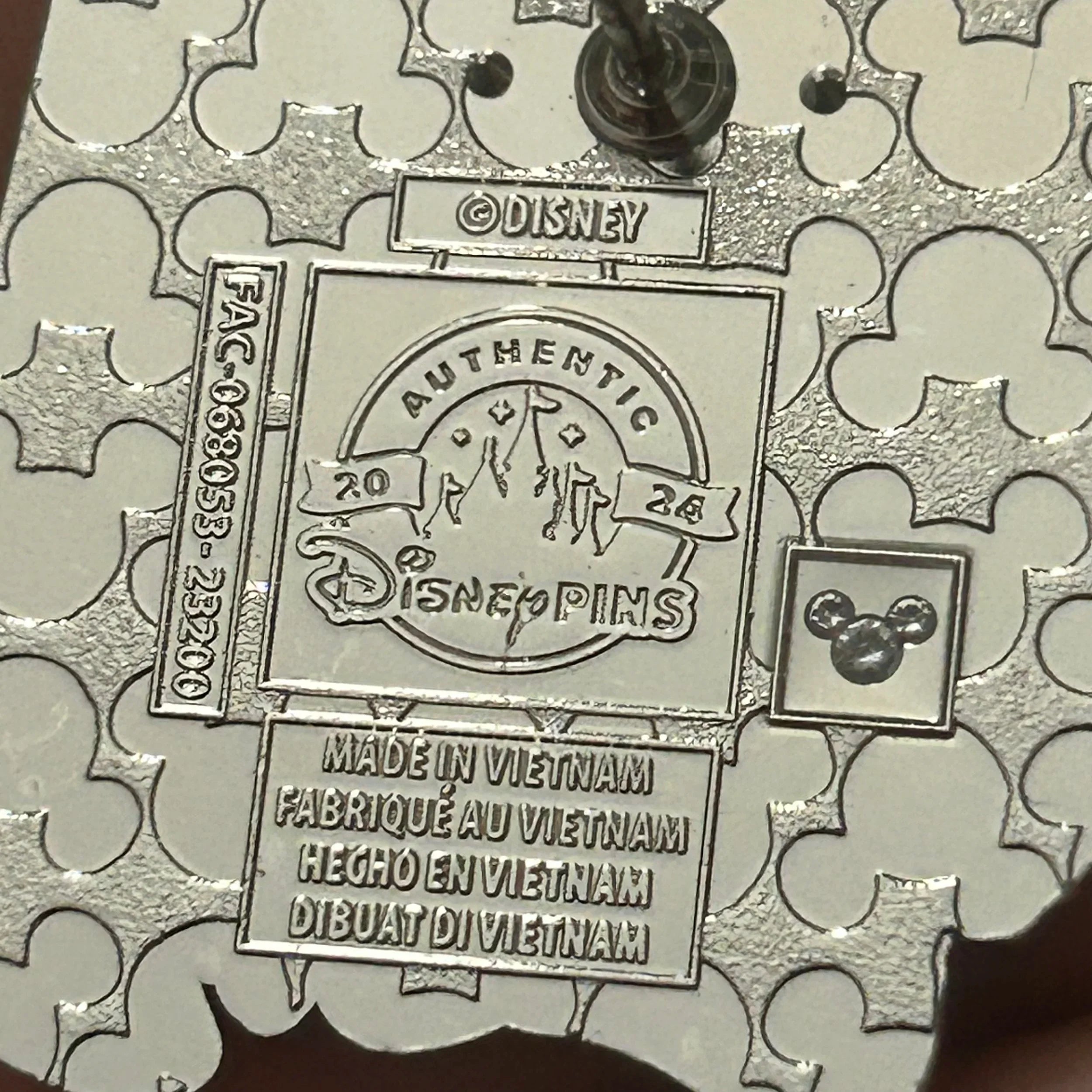 2024 - Chip and Dale - Ticket - Play In The Park - Pin