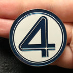 2025 - Fantastic 4 Logo - Marvel - Disney Pin