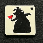 2018 - Queen of Hearts Silhouette - Alice in Wonderland - Hidden Mickey - Disney Pin