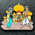 2024 - Jasmine and Aladdin - Booster Series - Disney Pin
