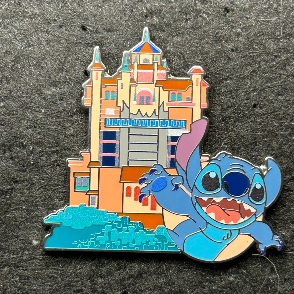 2025 - Stitch - Tower of Terror - Hollywood Studios - Starter Pin